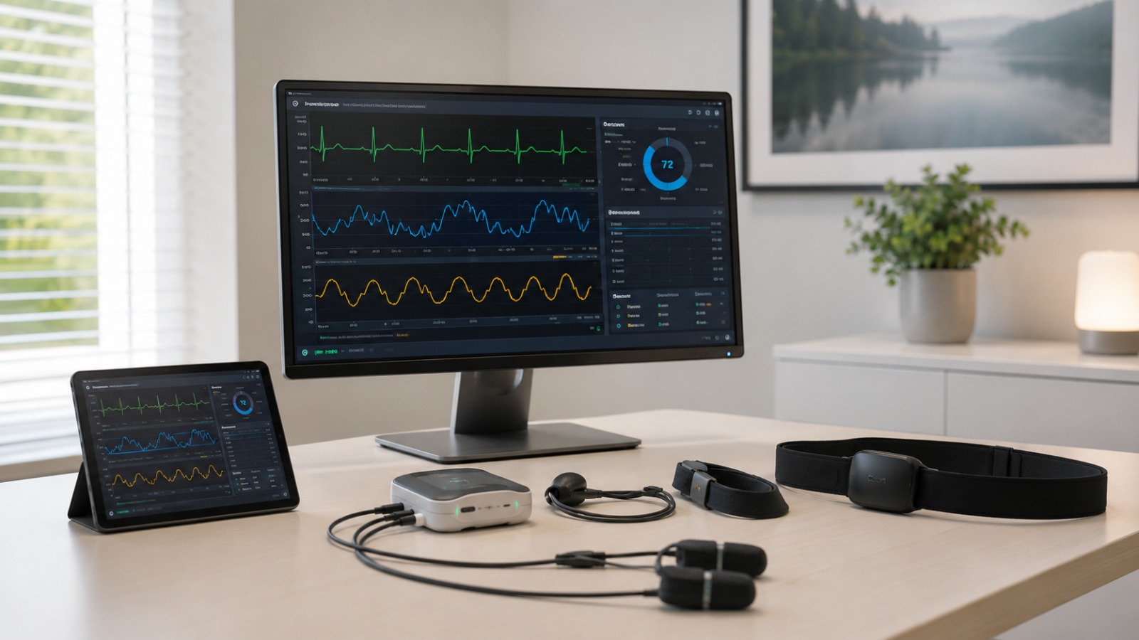 Apparecchio per Biofeedback e Neurofeedback nello studio del Dott. Capezzuto a Salerno